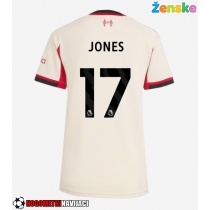 Ženske Nogometnih dresov Liverpool Curtis Jones #17 Gostujoči 2025-26 Kratki rokavi